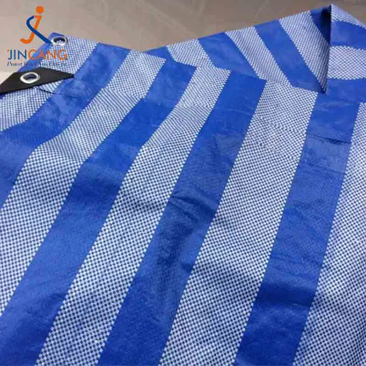 100% recyklovaný materiál PP Tarpaulin s vyztuženým černým trojúhelníkem