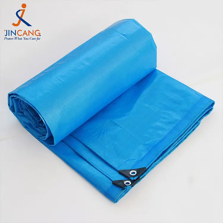 180G Blue PE Tarpaulin