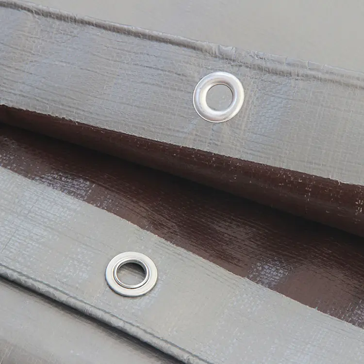 220 g stříbrný hnědý perpaulin