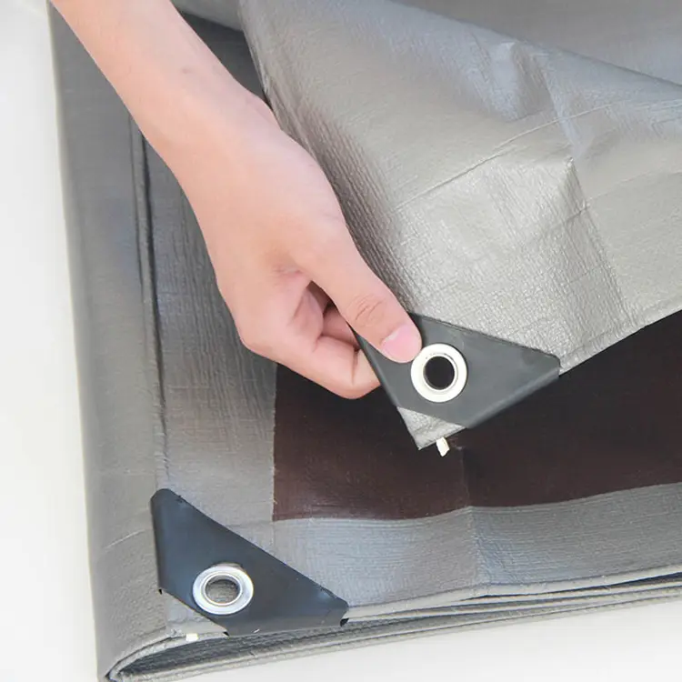 220 g stříbrný hnědý perpaulin