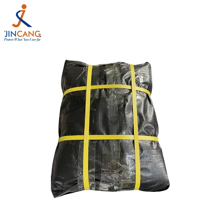 Černá 200GSM PE tarpaulin