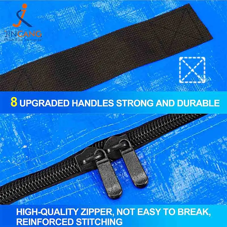 Těžkopádný kryt matrace se zipem