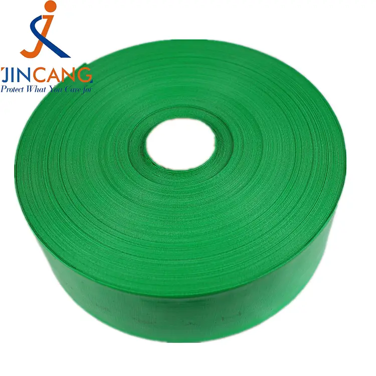 PE pletená ležená plochá hadice