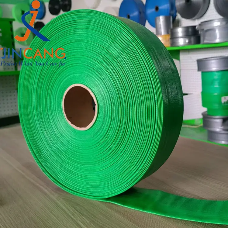 PE pletená ležená plochá hadice