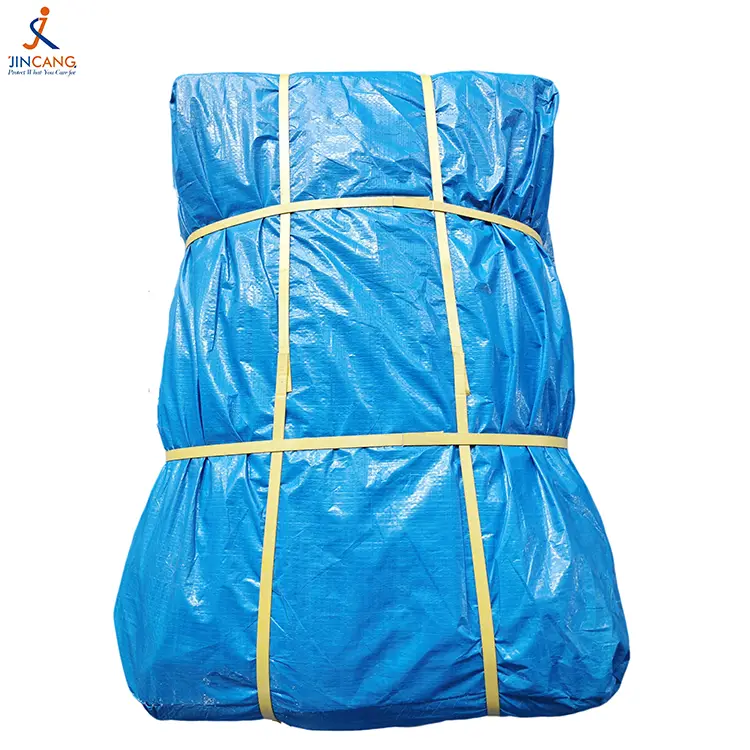 Blue 150GSM PE tarpaulin
